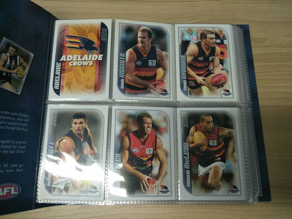2006 Herald Sun Complete Base Set In Album 198 Cards