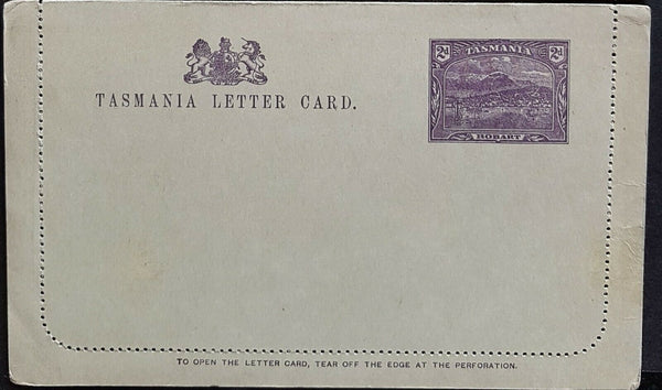 Tasmania Australian States 2d Letter Card Cataract Gorge Launceston. M