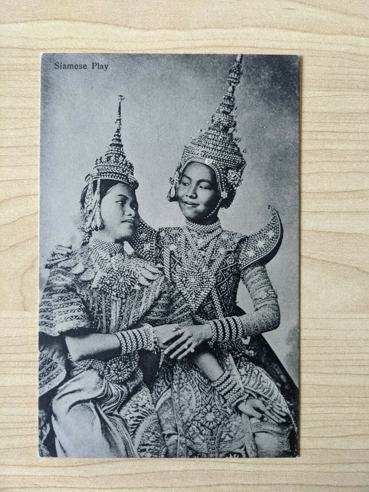 Thailand Postcard Siamese Play No29 Mint