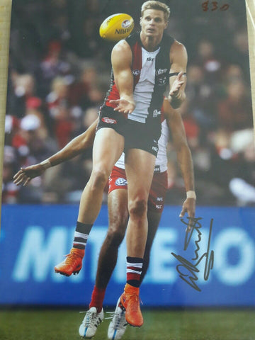 Nick Riewoldt Hand Signed Photo