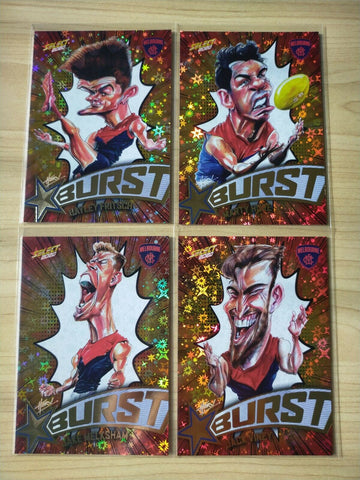 2020 Select Footy Stars Explosion Starburst Team Set Melbourne