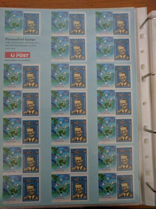 Australia Post 50c Personalised Stamp Sheet The Roo that Smithy Never Ever Flew