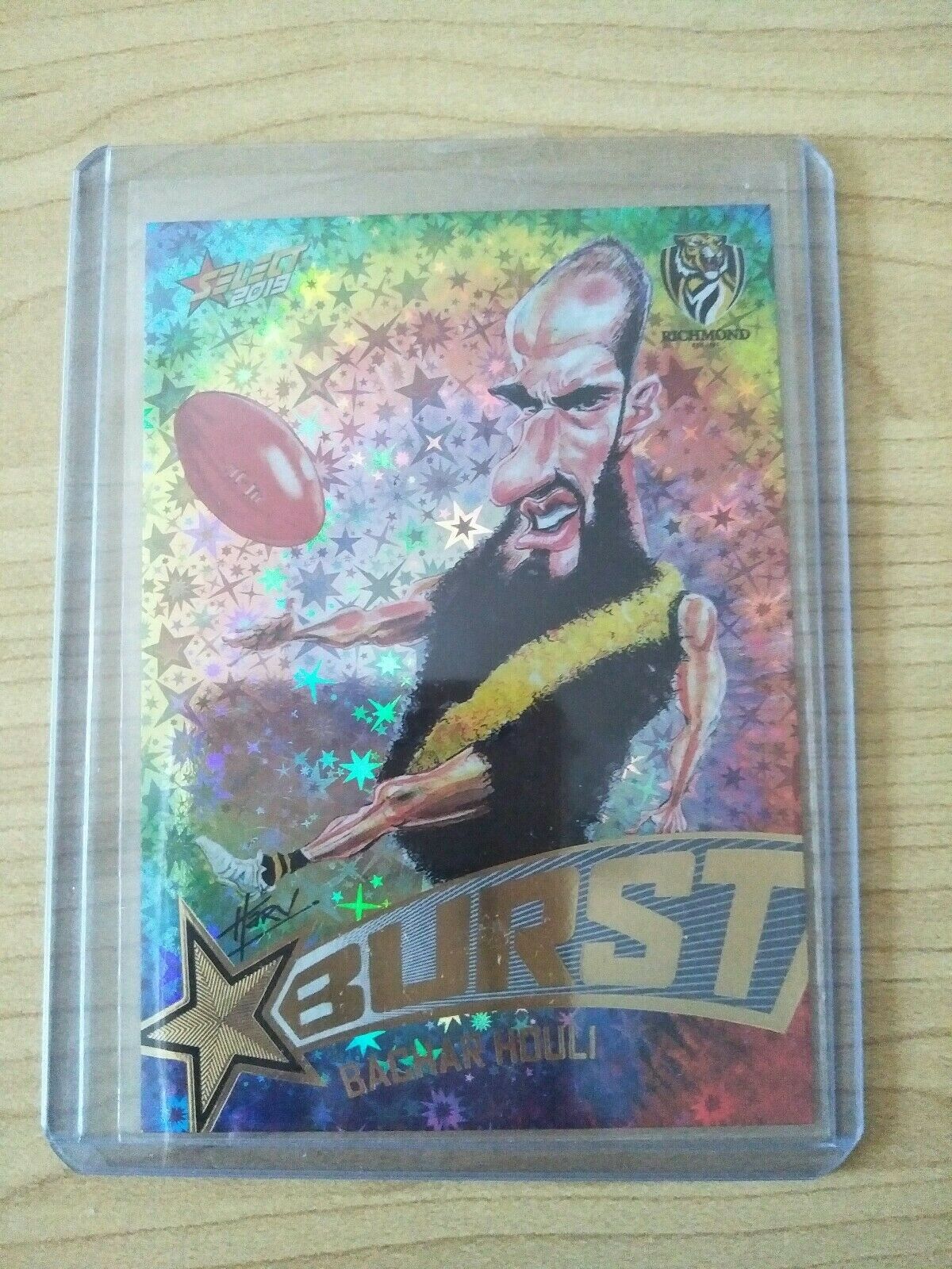 2019 Select Tye Die Burst Bachar Houli Richmond 2019 Premiers No. 402/540