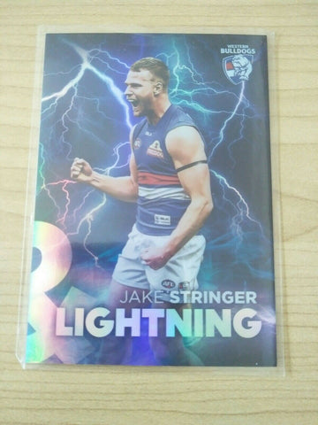 2016 AFL Footy Stars Thunder & Lightning Jake Stringer Western Bulldogs