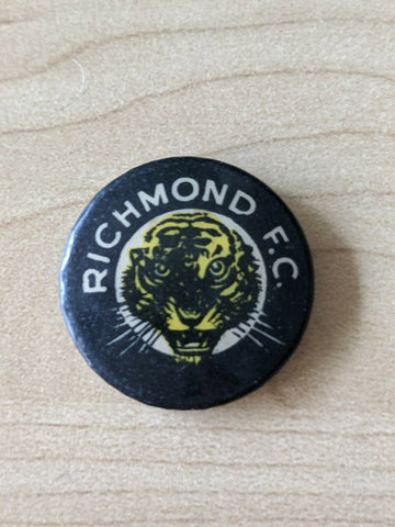 Richmond Football Club Badge With Tiger On Front