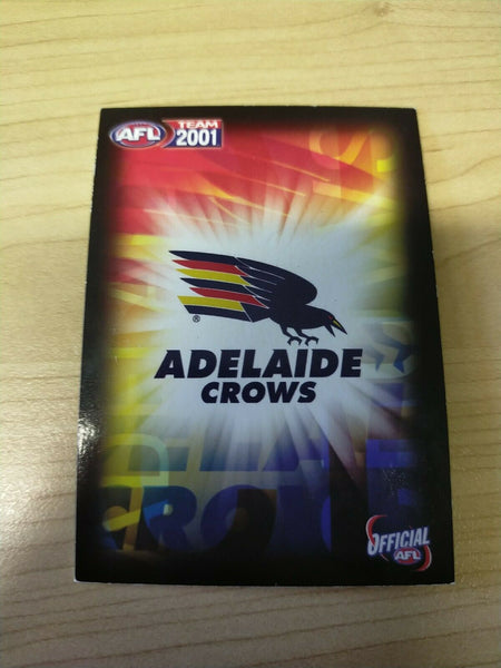 2001 Teamcoach Gold Prize Card Adelaide 202 Andrew McLeod