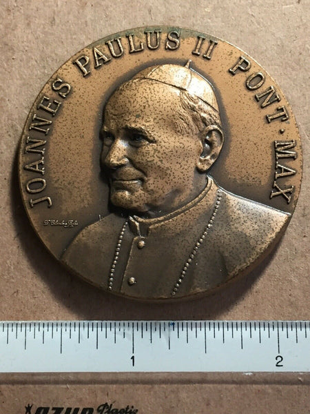 Pope John Paul II Large Attractive Medallion