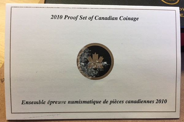 Canada 2010 Proof Coin Set