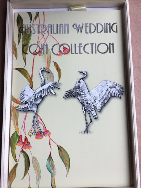 Australia 2002 Royal Australian Mint Wedding Coin Collection. Ideal Anniversary Gift.