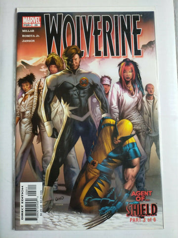 Marvel Comic Book Wolverine No.28 Agent Of S.H.I.E.L.D. Part 3 of 6
