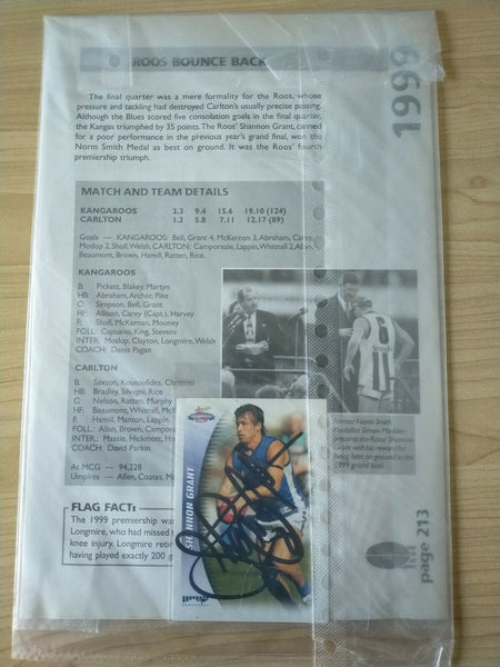 Collection Of North Melbourne Football Club Signed Memorabilia