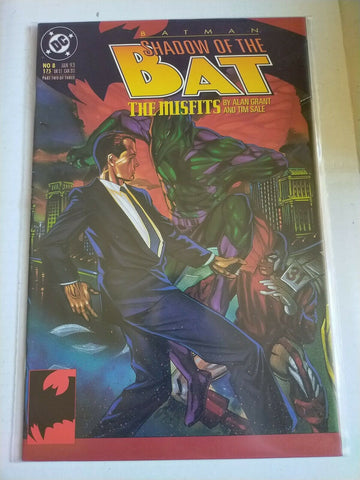 DC 8 January 1993 Batman Shadow of the Bat The Misfits Comic