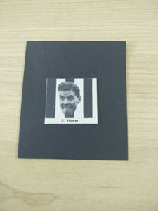 VFL 1956 Argus Newspaper Fireside Footballers Collingwood K Hower Football Card