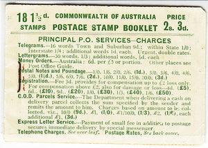 Australia SG SB23 2s 3d Green KGV on pale green cover 1928