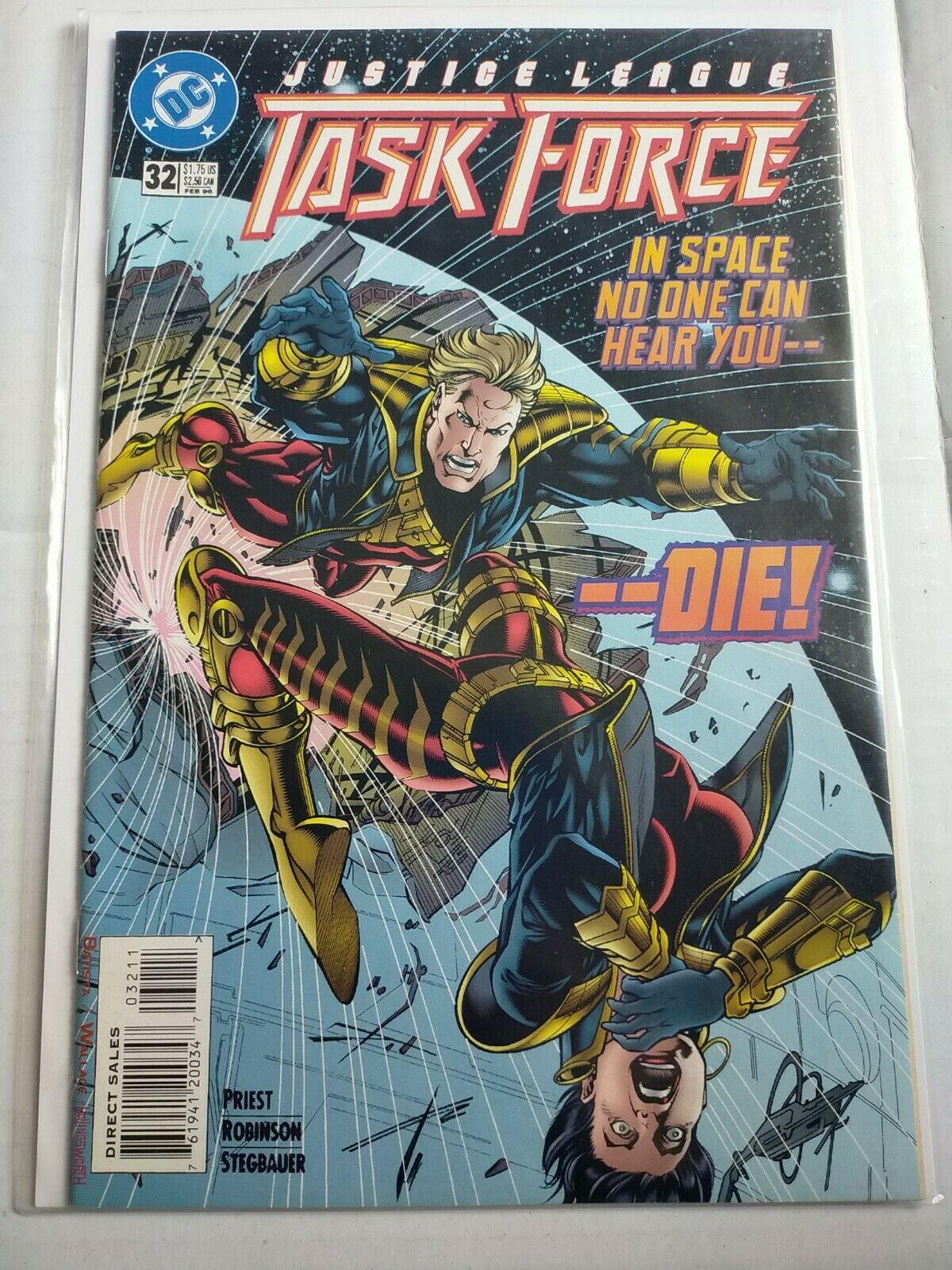 DC 1996 February #32 Justice League Task Force Comic