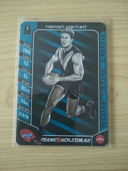 2016 Teamcoach Star Wildcard Hamish Hartlett Port Adelaide SW-13