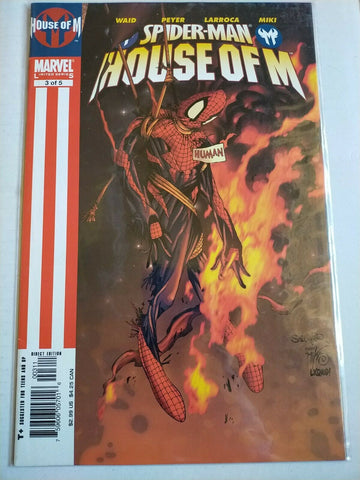 Marvel 2005 Spider-Man House Of M Comic Limited Series 3 of 5