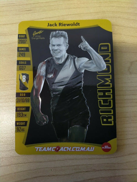 2019 Teamcoach Star Wildcard Jack Riewoldt Richmond SW-14