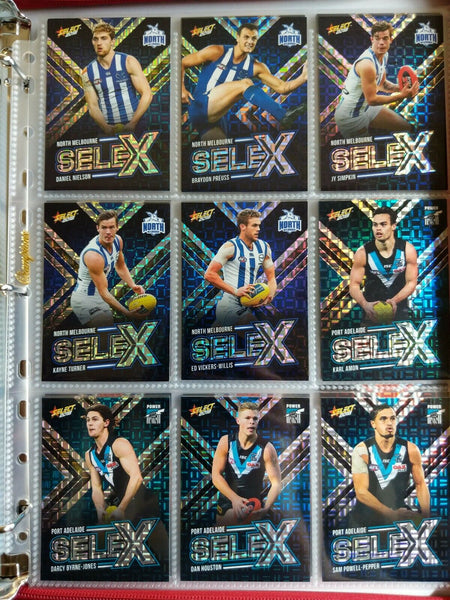 2018 AFL Select Footy Stars SELEX cards x111 FULL COMPLETE SET ALL TEAMS