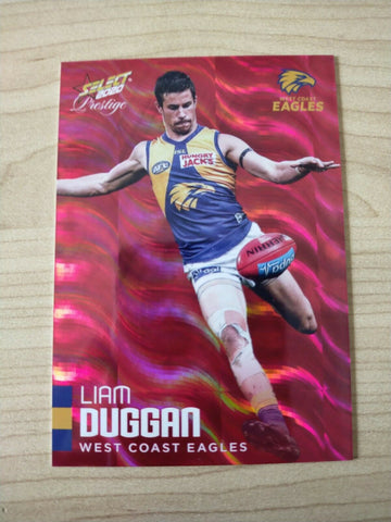 2020 Select Prestige Red Parallel Liam Duggan West Coast No. 109/170