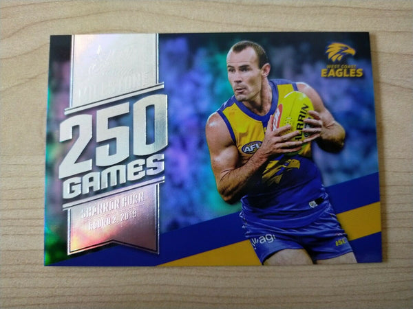 2020 Select Prestige Milestones Shannon Hurn West Coast No. 098/200