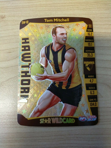 2019 Teamcoach Star Wildcard Tom Mitchell Hawthorn SW-10