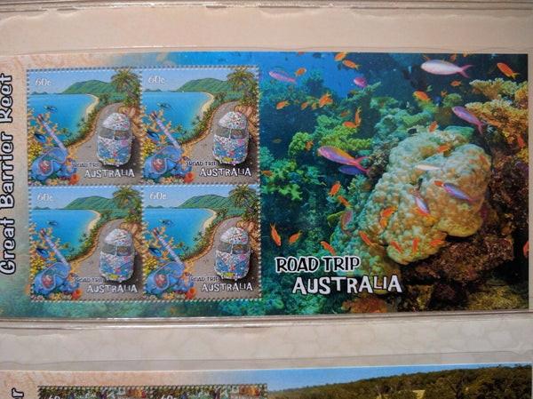 Road Trip Minisheet Collection 2013 Limited Edition only 200 issued