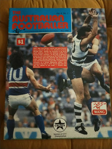 VFL 1984 Vol. 8 No. 2 The Australian Footballer AFL Football Record