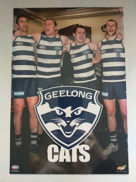 2020 Select Footy Stars Jigsaw Puzzle Geelong Team Set Of 9 Cards