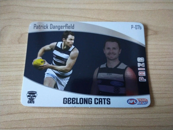 2020 Teamcoach Prize Football Card Patrick Dangerfield Geelong P-07b