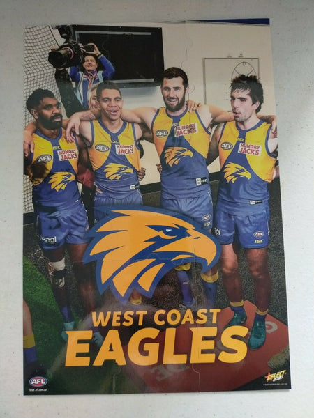 2020 Select Footy Stars Jigsaw Puzzle West Coast Team Set Of 9 Cards