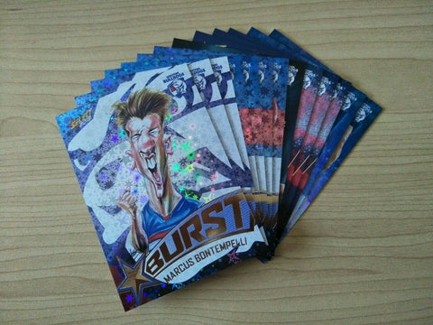 2019 AFL Select Footy Stars Western Bulldogs Inserts x13