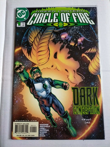 DC Comic Book Green Lantern Circle Of Fire No.1 Oct 2000