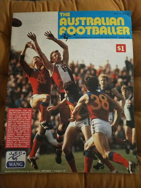 VFL 1983 Vol. 7 No. 3 The Australian Footballer Magazine