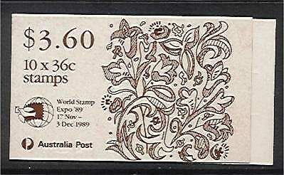 Australia SG SB68 $3.60 Christmas Booklet opt "World Stamp Expo Washington