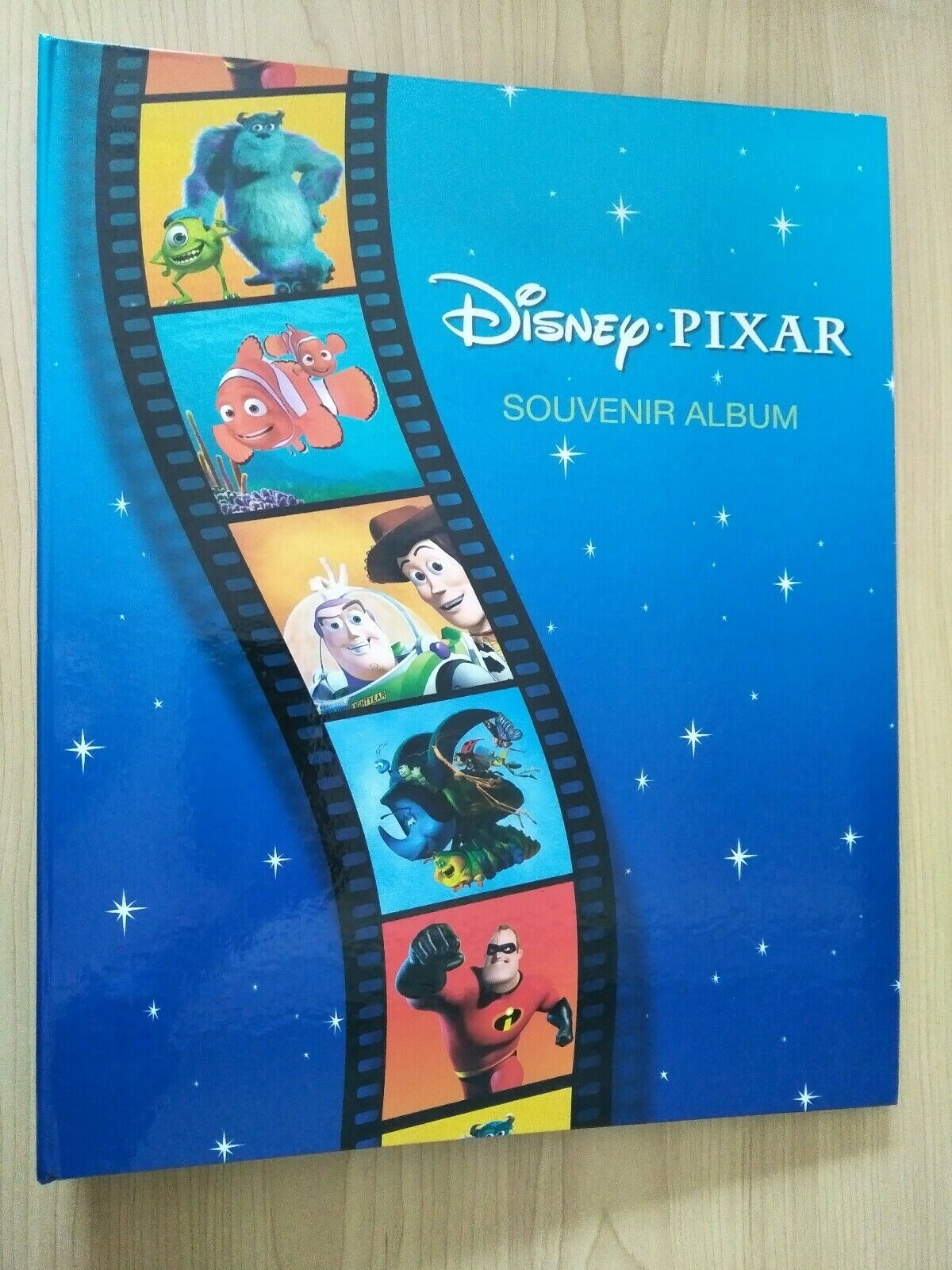 Disney Pixar Souvenir Stamp Album With Stamps 50c