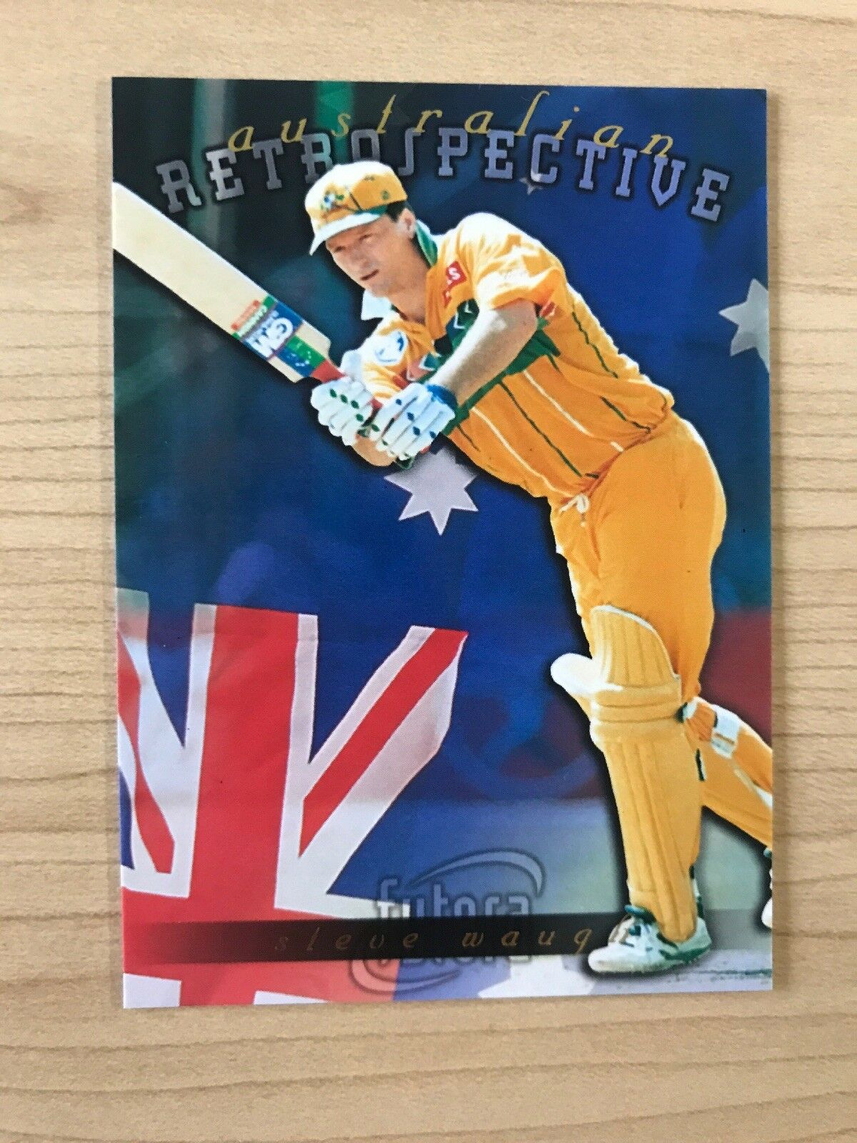 Futera Australian Perspective Cricket Card 1996 Steve Waugh #678 Of 1,000