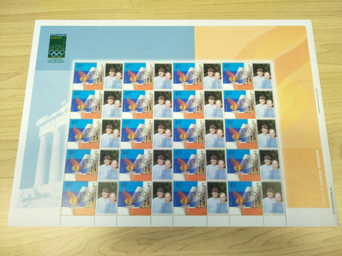 2000 Australian Olymphilex 45c Olympics Personalised Stamp Sheet