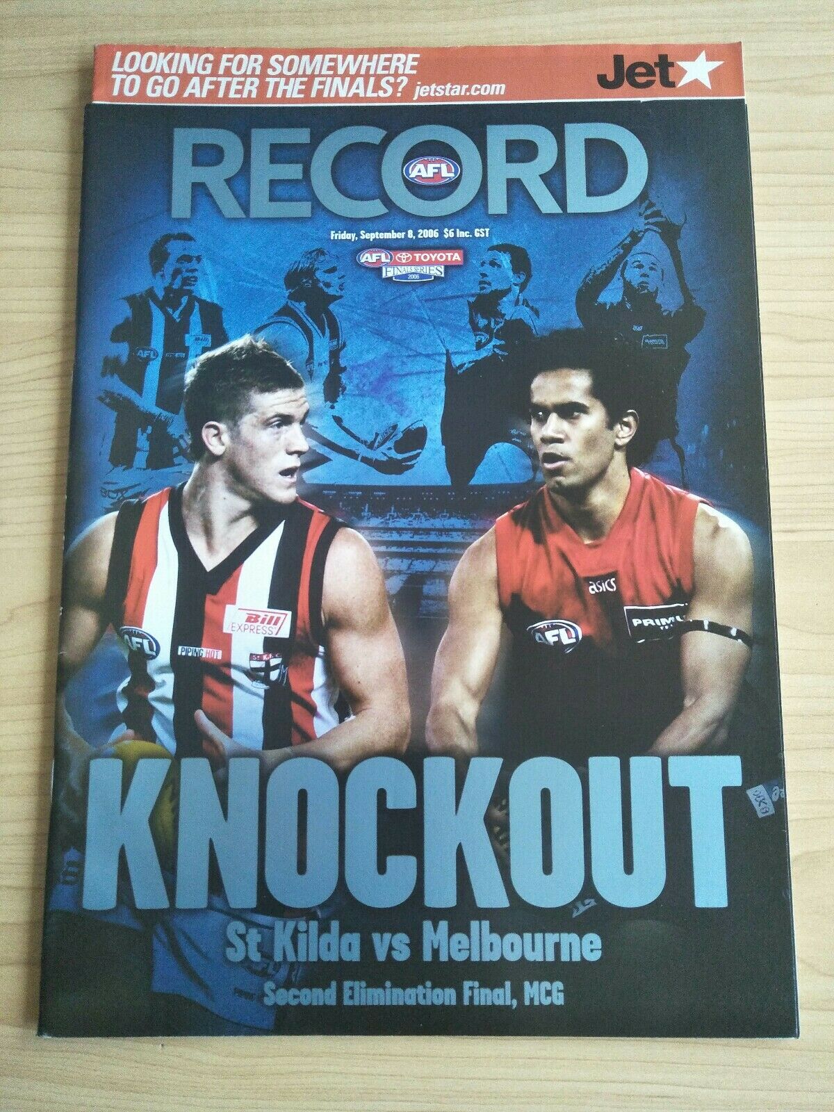 2006 Second Elimination Final Football Record St Kilda v Melbourne