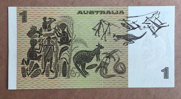 Australia 1976 R76a $1 Knight/Wheeler Centre Thread Uncirculated