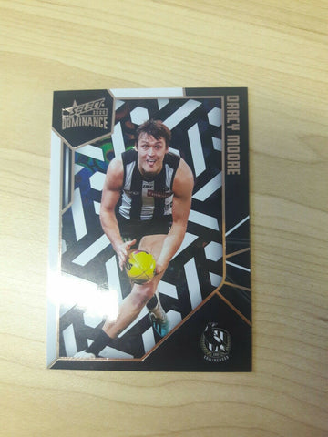 2020 Select Dominance Holographic Parallel Darcy Moore Collingwood LOW NUMBER 004