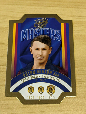 2015 Select Honours 2 Masters Die Cuts (MBM19) Hayden BUNTON SNR Fitzoy 300/300