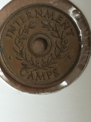 AUSTRALIA : 1942 Hay Internment Camp One Shilling