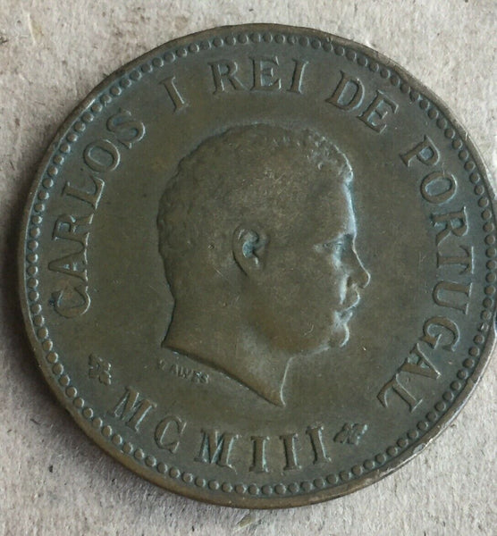 Portuguese India Half Tanga 1903