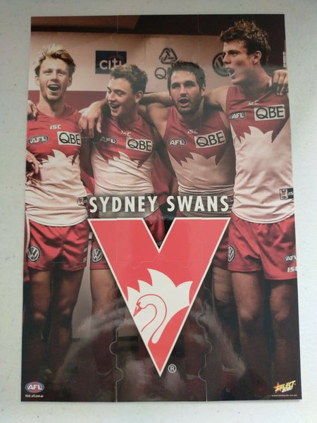 2020 Select Footy Stars Jigsaw Puzzle Sydney Team Set Of 9 Cards