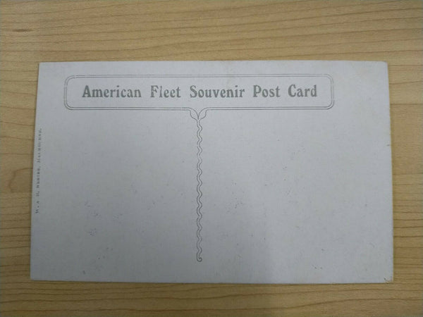 American Vintage USS Missouri American Fleet Souvenir Postcard