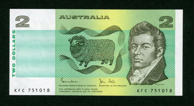 Banknotes &gt; Australia &gt; Decimal &gt; $2