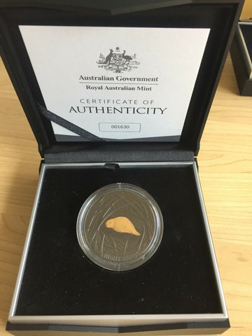 2019 $5 “Echoes Of Australia Night Parrot" One Ounce Silver Proof Coin
