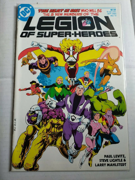 DC 1985 September #14 Legion of Superheroes Comic