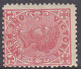 Victoria Australian States SG 385ca 1d. rose Wmk sideways error MUH Stamp